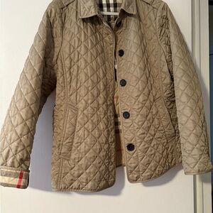 Burberry Quilted Beige Jacket